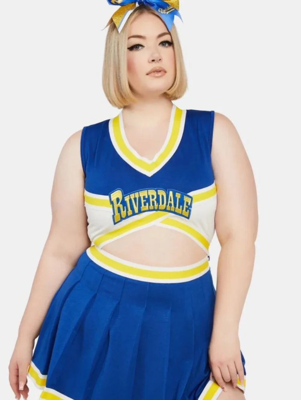 Dolls Kill X Archie Comics Riverdale Cheerleader Set Cosplay NWT - Picture 3 of 13